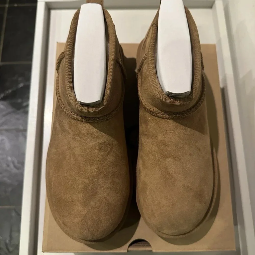 UGG Classic Ultra Mini Boot in the color Chestnut bought on posh, but too small